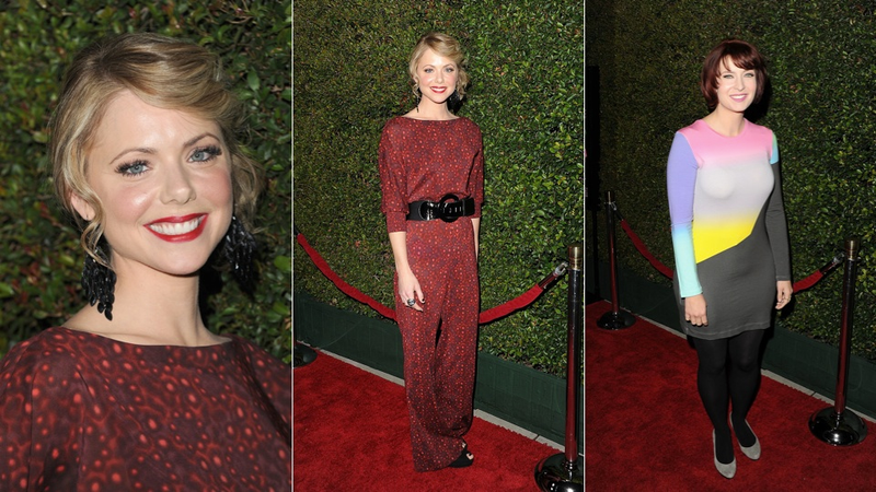 Illustration for article titled Grown-Ups In Awkward Ensembles At The Young Adult Premiere
